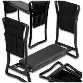 taboret-ogrodowy-klecznik-krzeslo-do-ogrodu-skladane-mocne-3w1-czarny