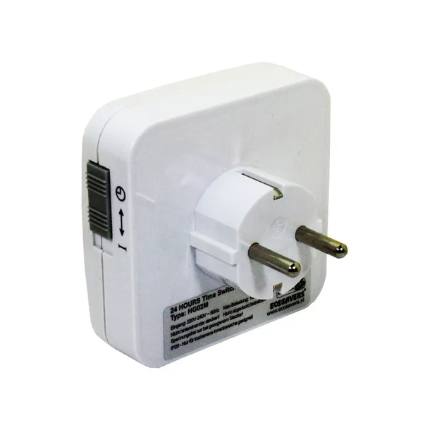 timer-analogowy-do-gniazdka-ecosavers-prosty-programator-czasowy-marka-ecosavers