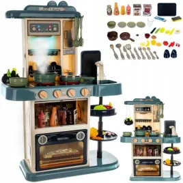 kuchnia-zabawkowa-niebieska-grzanie-para-kuchenka-prezent