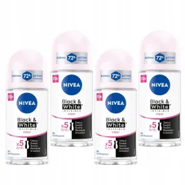 4-x-nivea-blackandwhite-invisible-clear-antyperspirant-roll-on-50-ml