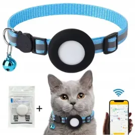 Zdjęcie produktu OBROŻA LOKALIZATOR GPS DLA KOTA ZAPOBIEGA UTRACIE BLUETOOTH