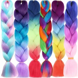 zestaw-6-sztuk-wlosy-syntetyczne-do-warkoczykow-kolorowe-ombre