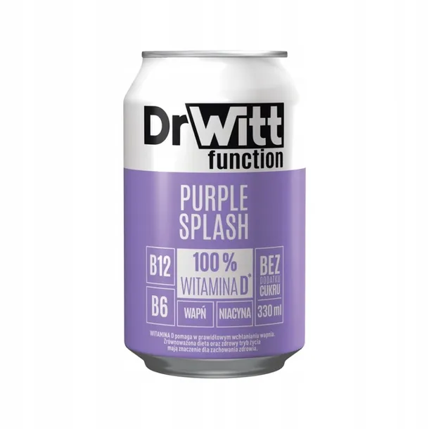 drwitt-function-purple-splash-330ml-x-12szt-stan-nowy