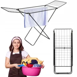 czarna-suszarka-na-pranie-bielizne-skladana-wytrzymala-wolnostojaca