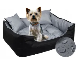 legowisko-dla-psa-yorka-kota-kanapa-kojec-wodoodporne-szare-55x45-cm