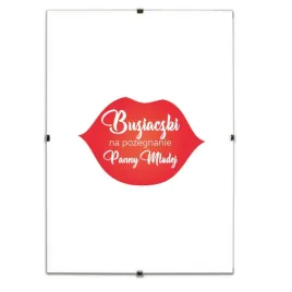pamiatkowy-bialy-plakat-buziaki-na-pozegnanie-panny-mlodej-w-antyramie