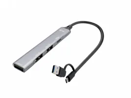 hub-usb-c-usb-a-metal-1x-usb-3-0-3x-usb-2-0