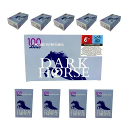 gilzy-papierosowe-dark-horse-blue-100-szt-biale-tutki-king-size-8mm-10x