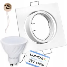 zestaw-oprawa-halogenowa-biala-kwadratowa-zarowka-gu10-led-5w-zimna
