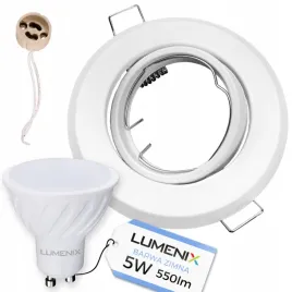 zestaw-oprawa-halogenowa-biala-okragla-zarowka-gu10-led-5w-zimna