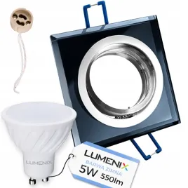 zestaw-oprawa-ruchoma-kwadrat-szklana-czarna-zarowka-gu10-led-5w-zimna