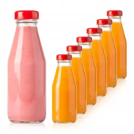 10x-buteleczki-na-soki-soczki-syropy-smoothie-200-ml-szklane-z-zakretkami