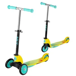 Zdjęcie produktu HLB202 2w1 LIME HULAJNOGA DZIECIĘCA NILS FUN trójkołowa i klasyczna