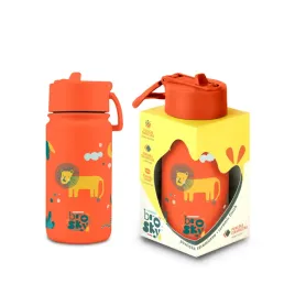 brosky-kids-ceglasta-butelka-na-wode-dla-dzieci-w-motyw-safari-450-ml