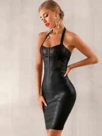 sukienka-wieczorowa-bandazowa-mini-halter-czarna-l