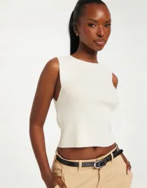 top-crop-ecru-prazkowany-casual-only-m