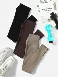 legginsy-sportowe-prazkowane-3-pak-z-wysokim-stanem-jednolite-shein-l-40