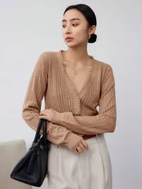 kardigan-damski-crop-azurowy-brazowy-casual-dazy-m