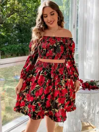 komplet-letni-w-kwiaty-top-z-odkrytymi-ramionami-spodniczka-shein-4xl-48