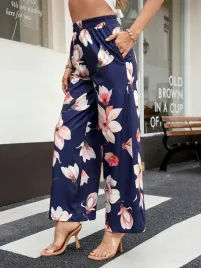 spodnie-z-elastyczna-szerokie-nogawki-w-kwiaty-casual-shein-m-38