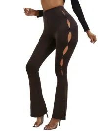 spodnie-dzwony-z-guzikami-i-rozcieciami-na-nogawkach-brazowe-casual-shein-m