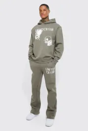 spodnie-dresowe-oliwkowe-z-nadrukiem-limited-edition-casual-boohoo-l