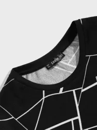 komplet-meski-z-motywem-geometrycznym-czarno-bialy-t-shirt-spodenki-m