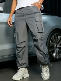 spodnie-meskie-parachute-bojowki-cargo-ze-sciagaczami-szare-casual-xs