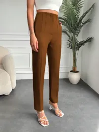 spodnie-eleganckie-z-wysokim-stanem-z-zaszewkami-w-kant-brazowe-shein-xl-42
