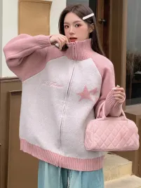 kardigan-sweterek-rozpinany-na-zamek-dwukolorowy-casual-dazy-xl-42