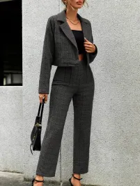 garnitur-damski-tweedowy-elegancki-czarny-marynarka-spodnie-shein-s-36
