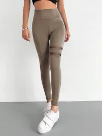 legginsy-z-wysokim-stanem-z-siateczka-brazowe-casual-shein-s-36