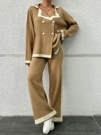 komplet-dzianinowy-z-kontrastowa-lamowka-kardigan-spodnie-casual-shein-s