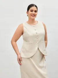 komplet-elegancki-bezowy-bluzka-z-guzikami-spodnica-maxi-shein-4xl-48