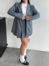 garnitur-damski-elegancki-szary-marynarka-spodnica-plisowana-shein-xxl