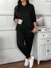 spodnie-dresowe-z-elastyczna-talia-czarne-casual-shein-xxl-44
