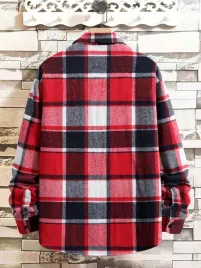 koszula-meska-flanelowa-shacket-w-kratke-czerwona-casual-shein-s