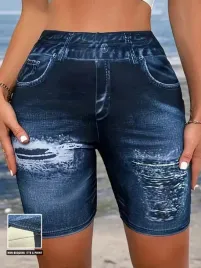 legginsy-krotkie-imitacja-jeansu-wysoki-stan-casual-shein-xxl-44