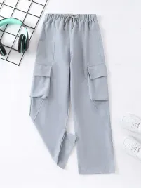 jeansy-chlopiece-bojowki-cargo-szare-shein-146-152