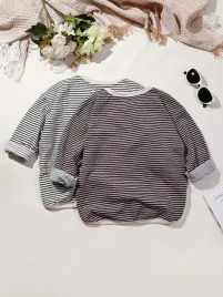 bluzka-chlopieca-t-shirt-z-dlugim-rekawem-2-pak-casual-shein-122