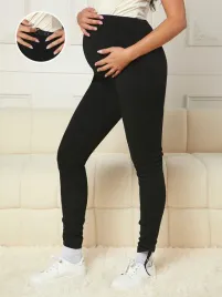 legginsy-ciazowe-bawelniane-marszczone-z-wysokim-stanem-czarne-shein-xs-34