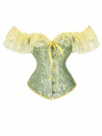 gorset-zakardowy-elegancki-wiazany-koronka-stringi-zielony-shein-s-36