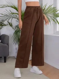 spodnie-dresowe-proste-w-kant-brazowe-casual-shein-s-36