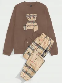 dres-meski-komplet-teddy-casual-bluza-z-nadrukiem-spodnie-kratka-shein-m