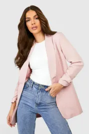 marynarka-bez-zapiecia-z-marszczonym-rekawem-dusty-pink-casual-boohoo-l