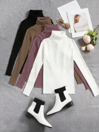 sweterek-prazkowany-dopasowany-z-golfem-4-pak-casual-shein-m-38