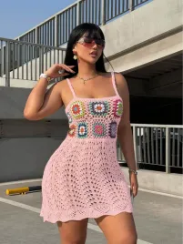 tunika-sukienka-plazowa-szydelkowa-rozowa-casual-shein-xxl-44