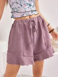 spodenki-szorty-z-szerokimi-nogawkami-surowe-wykonczenie-casual-shein-xs-34