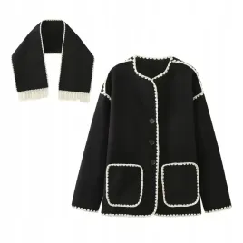 plaszcz-damski-oversize-z-kontrastowa-lamowka-szalik-czarno-bialy-shein-xl