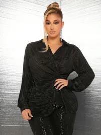 bluzka-elegancka-koszulowa-plisowana-kopertowa-twist-czarna-shein-l-40